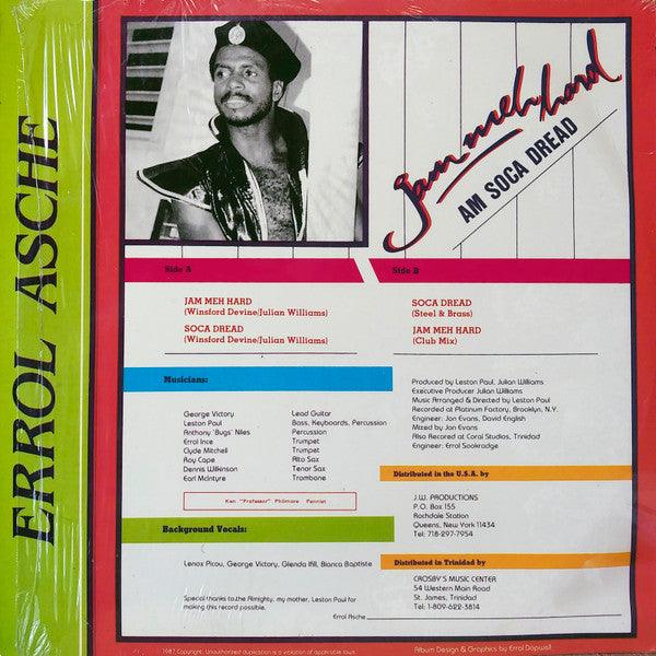 Errol Asche - Jam Meh Hard/Soca Dread 1988 - Quarantunes