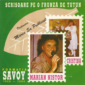 Savoy - Scrisoare Pe O Frunză De Tutun - 1994 - Quarantunes