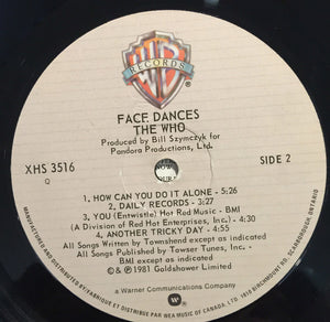 The Who - Face Dances
