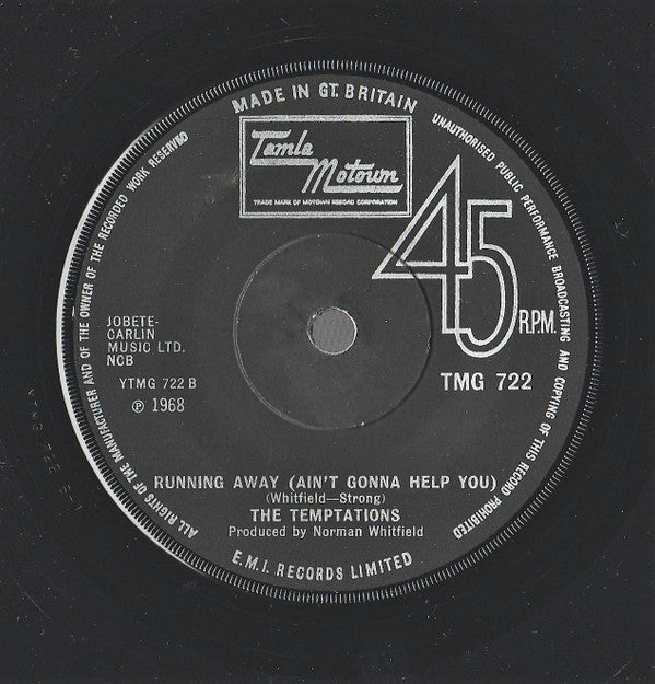 The Temptations - I Can't Get Next To You