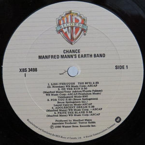 Manfred Mann's Earth Band - Chance 1981 - Quarantunes