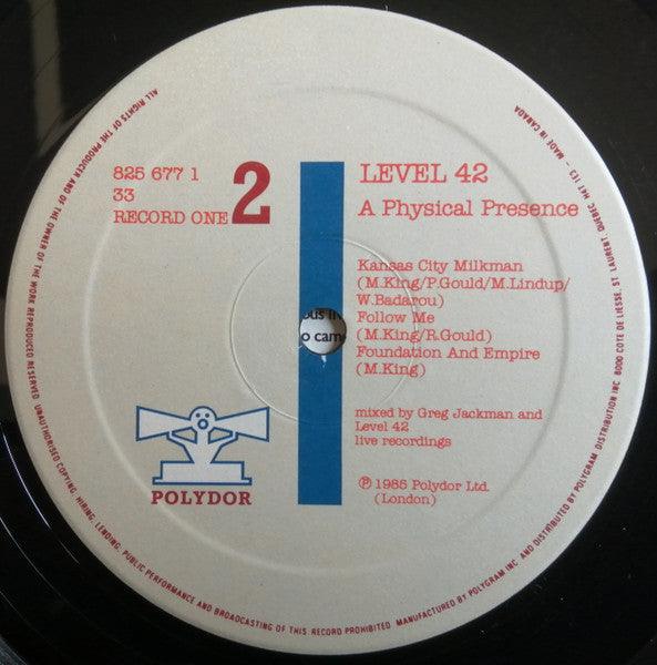 Level 42 - A Physical Presence (2 x LP) 1985 - Quarantunes