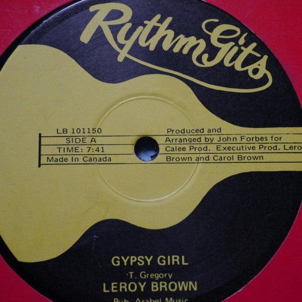 Leroy Brown & His Defence Force - Gypsy Girl / Hard To Live Without It 1981 - Quarantunes
