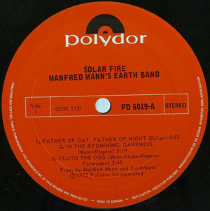 Manfred Mann's Earth Band - Solar Fire