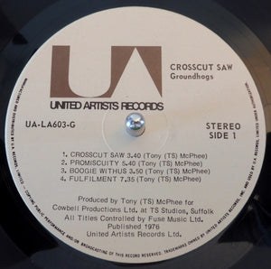 The Groundhogs - Crosscut Saw