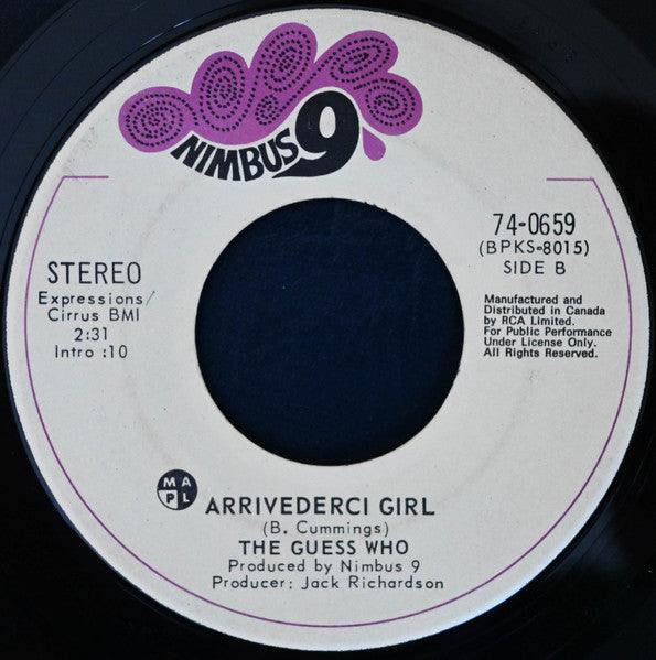The Guess Who - Heartbroken Bopper / Arrivederci Girl 1972 - Quarantunes