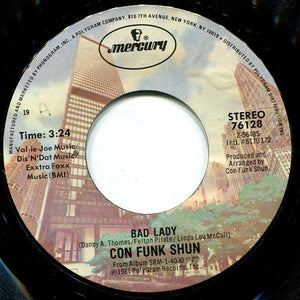 Con Funk Shun - Bad Lady / California 1 1982 - Quarantunes