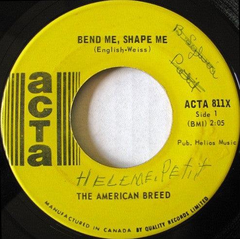 The American Breed - Bend Me, Shape Me / Mindrocker 1967 - Quarantunes