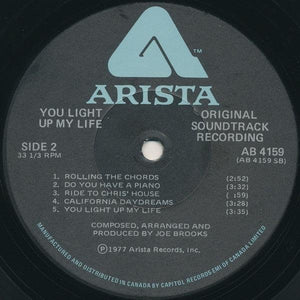 Joe Brooks - (Original Soundtrack) You Light Up My Life 1977 - Quarantunes
