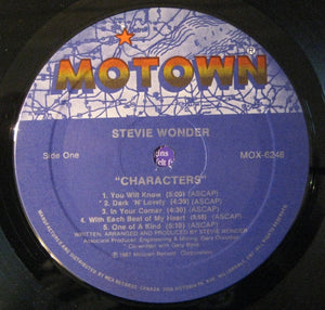 Stevie Wonder - Characters