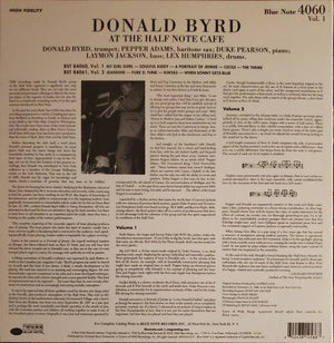 Donald Byrd - At The Half Note Cafe Volume 1 2023 - Quarantunes