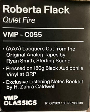 Roberta Flack - Quiet Fire - Quarantunes