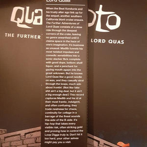 Quasimoto - The Further Adventures Of Lord Quas - 2021 - Quarantunes