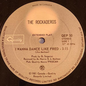 The Rockaderos - I Wanna Dance Like Fred - 1981 - Quarantunes