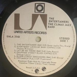 Climax Jazz Band - The Entertainers