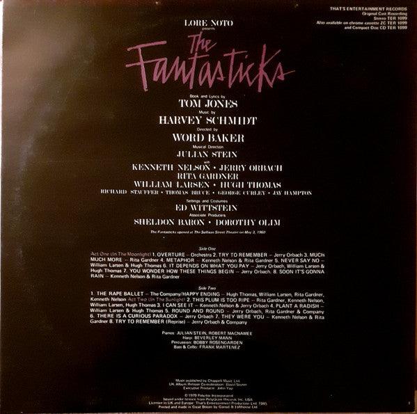 Harvey Schmidt, Tom Jones - The Fantasticks - Original Cast Album 1985 - Quarantunes