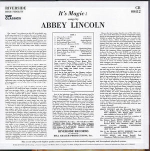 Abbey Lincoln - It's Magic - 2021 - Quarantunes