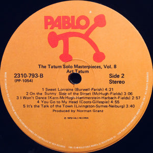 Art Tatum - The Tatum Solo Masterpieces, Vol. 8