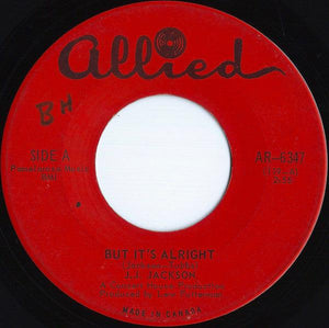 J.J. Jackson - But It's Alright / Boogaloo Baby - Quarantunes