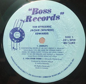 Jackie Edwards - The Dynamic Jackie Wilfred Edwards - 1984 - Quarantunes