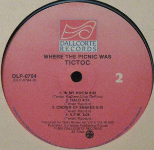 Tictoc - Where The Picnic Was 1983 - Quarantunes