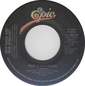 Jeff Beck|Rod Stewart - People Get Ready / Back On The Street 1985 - Quarantunes