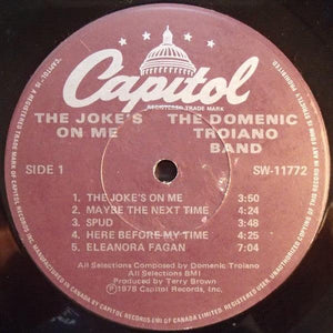 The Domenic Troiano Band - The Joke's On Me 1978 - Quarantunes