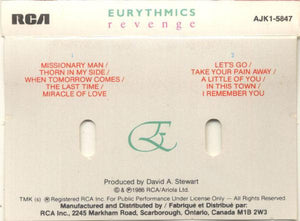 Eurythmics - Revenge - Quarantunes