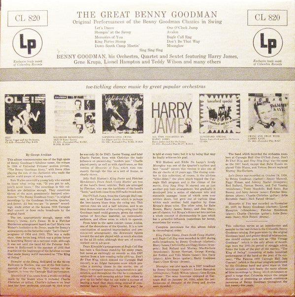 Benny Goodman - The Great Benny Goodman - 1956 - Quarantunes