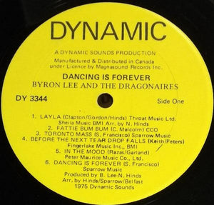 Byron Lee And The Dragonaires - Dancing Is Forever 1975 - Quarantunes