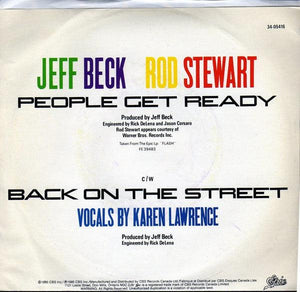 Jeff Beck|Rod Stewart - People Get Ready / Back On The Street 1985 - Quarantunes