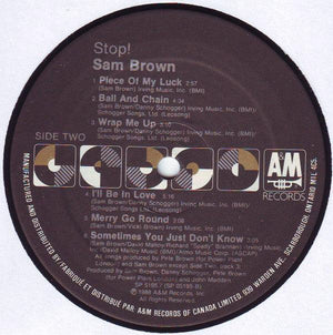 Sam Brown - Stop! - 1988 - Quarantunes