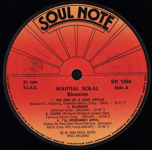 Martial Solal - Bluesine 1983 - Quarantunes