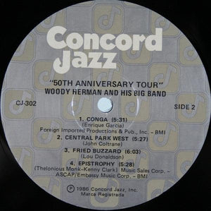 Woody Herman And His Big Band - 50th Anniversary Tour 1986 - Quarantunes