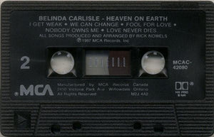 Belinda Carlisle - Heaven On Earth 1987 - Quarantunes