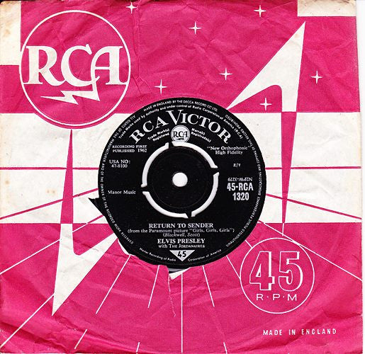 Elvis Presley - Return To Sender