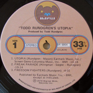 Utopia (5) - Todd Rundgren's Utopia