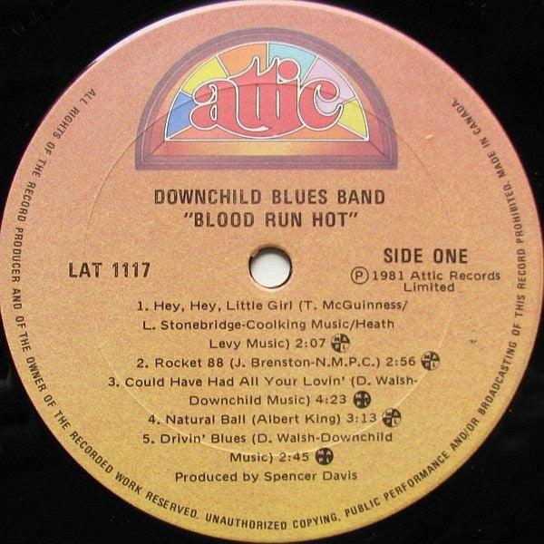 Downchild with Spencer Davis - Blood Run Hot 1981 - Quarantunes