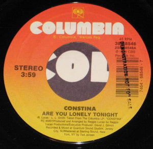 Constina - Are You Lonely Tonight 1989 - Quarantunes