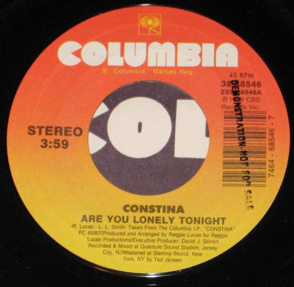 Constina - Are You Lonely Tonight 1989 - Quarantunes