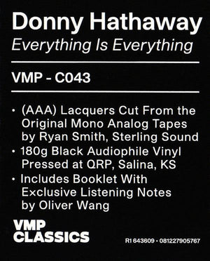 Donny Hathaway - Everything Is Everything - Quarantunes