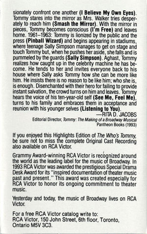 Various - The Who's Tommy - Original Cast Recording Highlights - Quarantunes