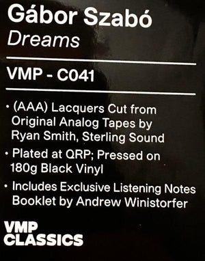 Gabor Szabo - Dreams - Quarantunes