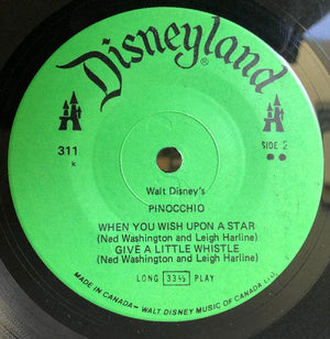 Unknown Artist - Walt Disney's Story Of Pinocchio 1977 - Quarantunes