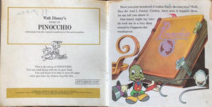 Unknown Artist - Walt Disney's Story Of Pinocchio 1977 - Quarantunes