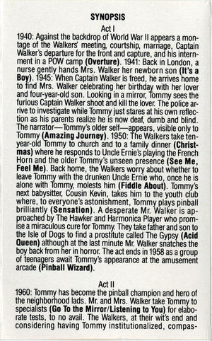 Various - The Who's Tommy - Original Cast Recording Highlights - Quarantunes