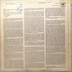 John Cage - Variations II / Trois Visages De Liège / Ensembles For Synthesizer