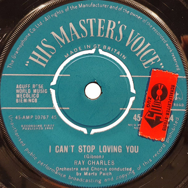 Ray Charles - I Can't Stop Loving You