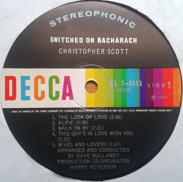 Christopher Scott - Switched-On Bacharach 1969 - Quarantunes