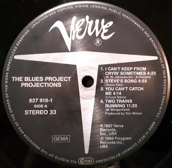 The Blues Project - Projections 1986 - Quarantunes